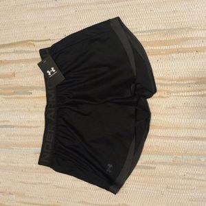 New with tags, size medium Under Armour black shorts